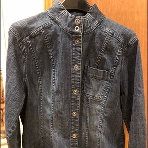 Denim jacket with buttons snap from Chico